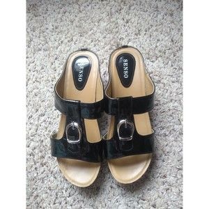SENSO  Women's  Black  Sandals Size 8.5 (232)